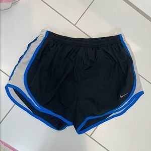 Nike DRI-FIT shorts & blue, black, white